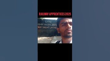 Railway apprentices Selection process #railwayapprentice2024