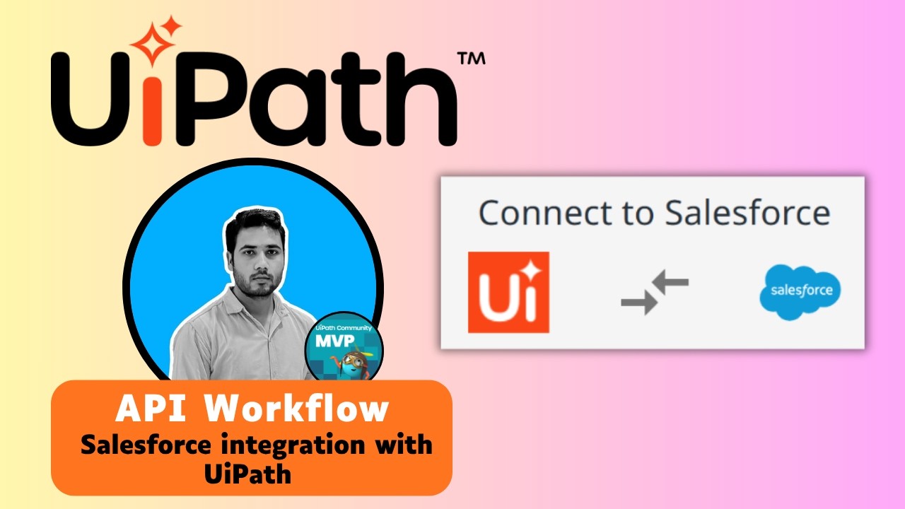 UiPath integration with Salesforce | Step-by-Step | API workflow in ...