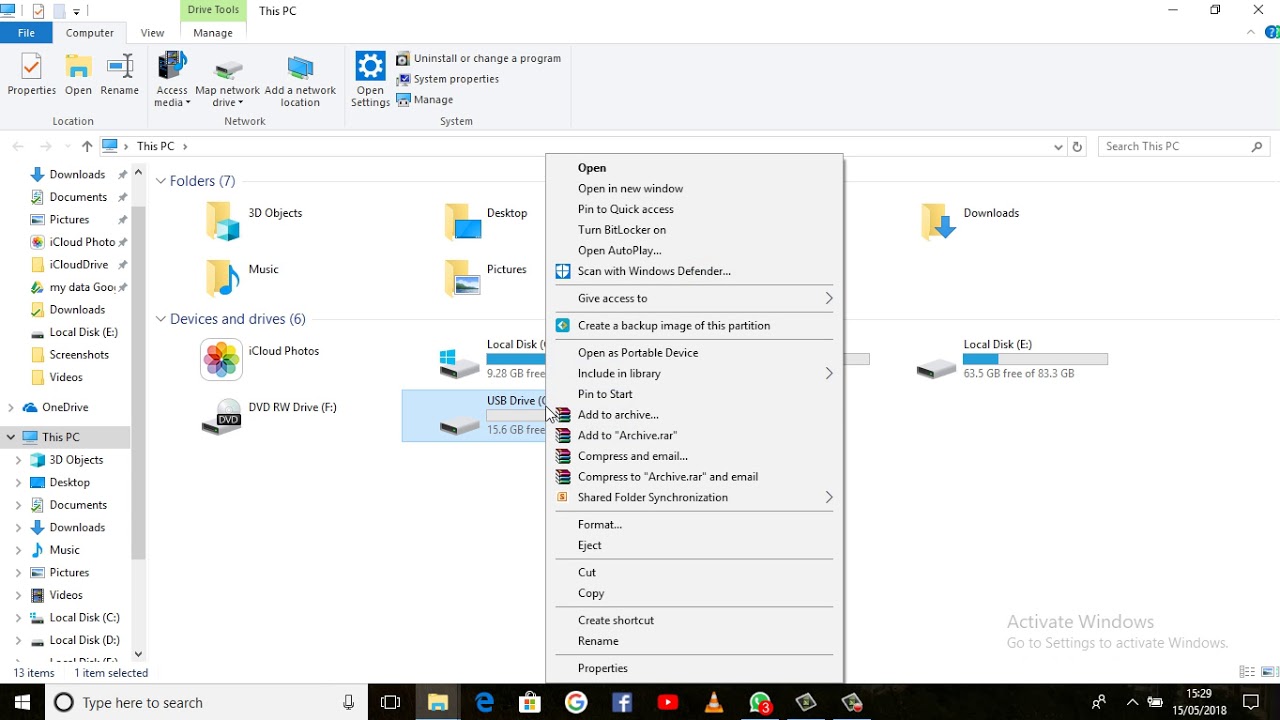 How to Use USB pen drive as a RAM / increase RAM - YouTube