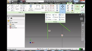 Autodesk Inventor Pro Constraints  Vert, Horiz, Show all