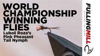 World Championship Winning Flies: Luboš Roza's Pink Pheasant