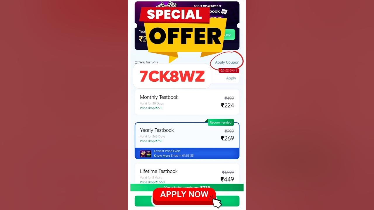 Testbook Pass Free Coupon Code testbook YouTube testbook-pass-free-coupon-code-testbook-youtube