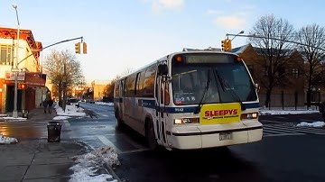 MTA New York City Bus: 1998 Nova Bus RTS #9542 on the B38 Local Bus (Reupload).