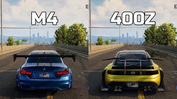 NFS Unbound: BMW M4 vs Nissan 400Z - WHICH IS FASTEST (Drag Race)