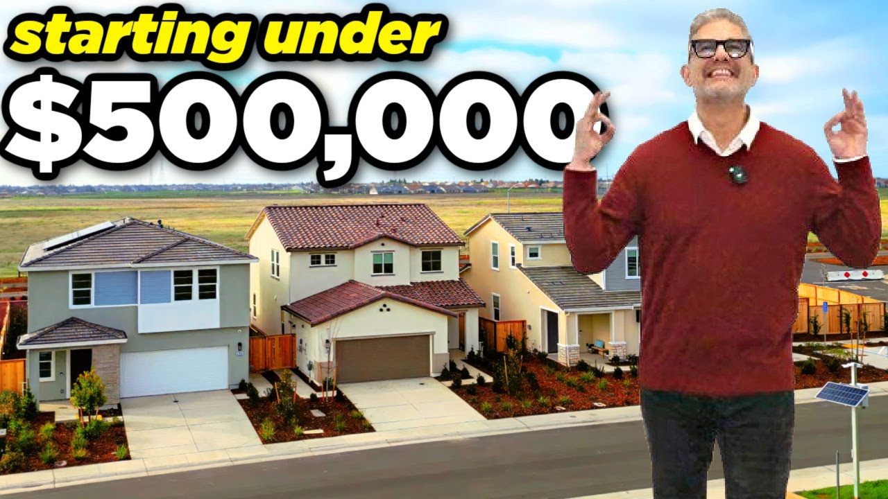 Sacramento's NEWEST Affordable Homes Starting Under $500,000 15 Minutes to Folsom