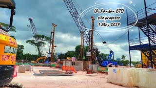🏗️ ❲01 May 2024❳ HDB BTO Ulu Pandan Banks | Glades | Vista site progress