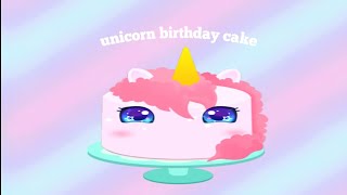 Unicorn bakery Best Cooking Games For Kids To play  (unicorn birthday cake) screenshot 5