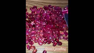 Natural Ruby  permata zamrud zamrudmurah gemstone