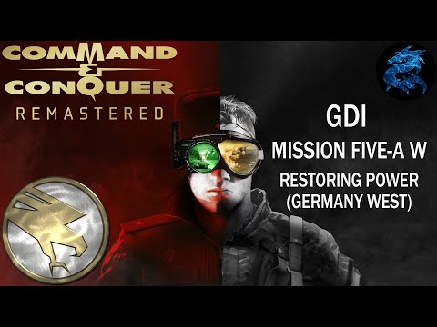 Command & Conquer Remastered - GDI Mission Five A W - Restoring Power (Germany West)