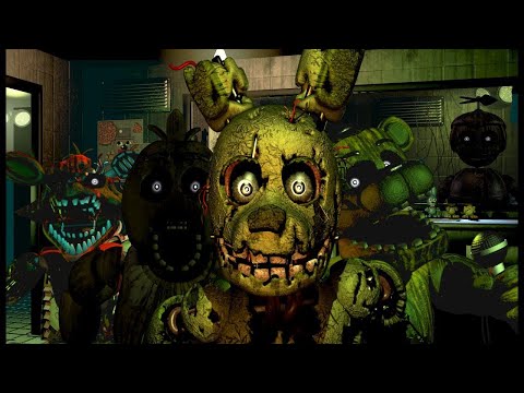 FIVE NIGHTS AT FREDDY'S 3. 1 НОЧЬ!!!