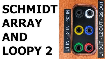 Schmidt Array Patchbay And GigRig Remote Loopy 2