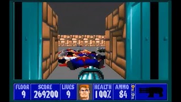 Wolfenstein 3D: Ultimate Challenge (Custom Level Mod) - Episode 2 Floor 9 (Dr. Schabbs)