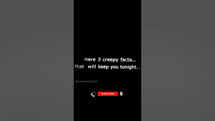 3 Horror Facts That Will Keep You UpTonight #shortvideo #shortsfeed #horror #facts #trending #viral