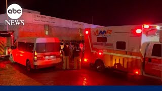 38 killed in fire in Mexico migrant detention camp l GMA