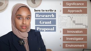 How To Write A Research Grant Proposal That Will Win You $$$$$ | Step By Step Guide & Example