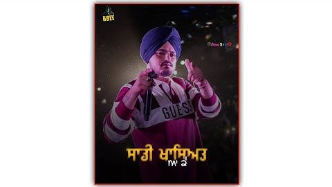 Attitude Sidhu Moosewala Whatsapp Status | Shayri Whatsapp Status  sidhu moose wala attitude status