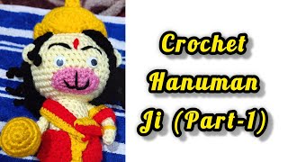 Crochet Toys, Crosiya Toys, Crochet Hanuman Ji, Crosiya Hanuman Ji