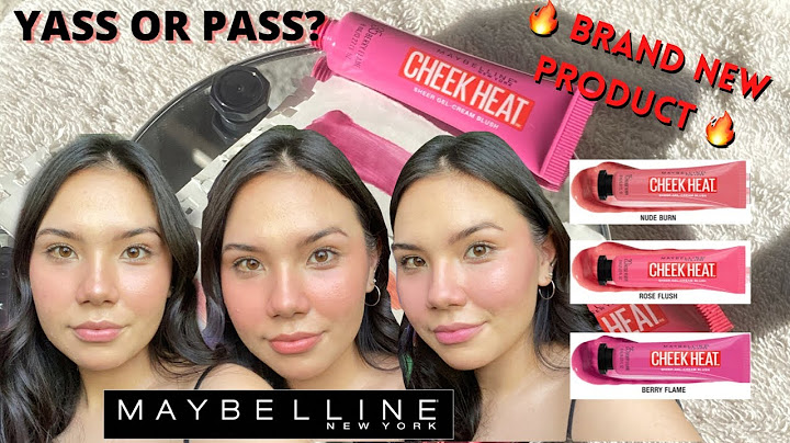 Review blush on maybelline creamy cinnamon