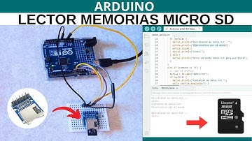 ARDUINO: Modulo Lector de tarjetas MicroSD - Cómo Leer y Escribir Datos - Tutorial Paso a Paso