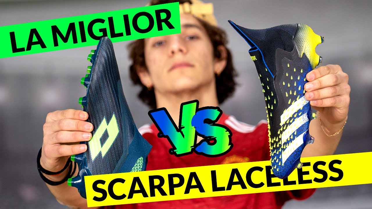 adidas calcio senza lacci