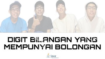Mencari Digit Bilangan yang Mempunyai Bolongan (JAVA PROGRAM)