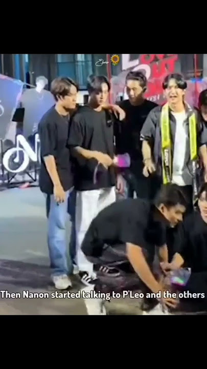 Nanon being jealous of Ohm ♥️💚 #ohmnanon #lolfanfest2023 #ohmpawat #nanonkorapat #shorts