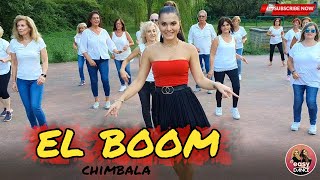 Chimbala - EL BOOM 🍑| COREOGRAFIA | TIK TOK DANCE | Balli gruppo | Bachata | Baile en linea | DANCE Resimi