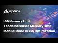 Why iOS Games Crash More Than Android: Xcode Increased Memory Limit Explained