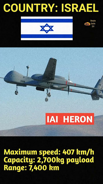 Top 5 military drones (UAV)