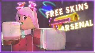 ᴜɴʟɪᴍɪᴛᴇᴅ ꜰʀᴇᴇ ꜱᴋɪɴꜱ HOW TO GET UNUSUAL SKINS IN ARSENAL (ROBLOX)