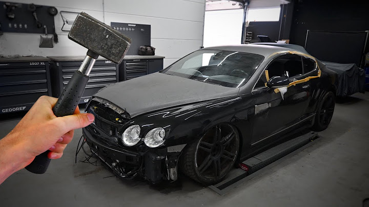 Bentley refuses to repair my Mansory, so we have to fix it ourselves!