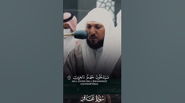 وَقَالَ رَبُّكُمُ ٱدْعُونِىٓ أَسْتَجِبْ لَكُمْ ۚ - القارئ ماهر المعيقلي