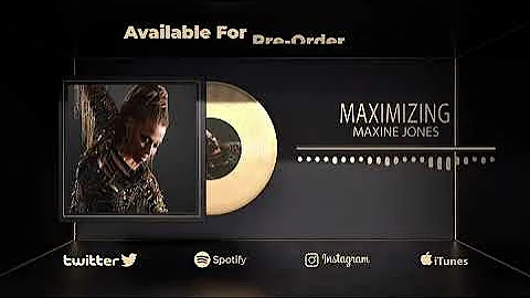 Maxine Jones MAXIMIZING available soon on all musi...