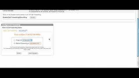 Vonage Call Forwarding Tutorial