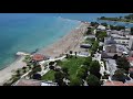Gradska Plaža Omiš dron test flight Croatia