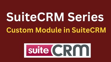 How to create custom module in suiteCRM
