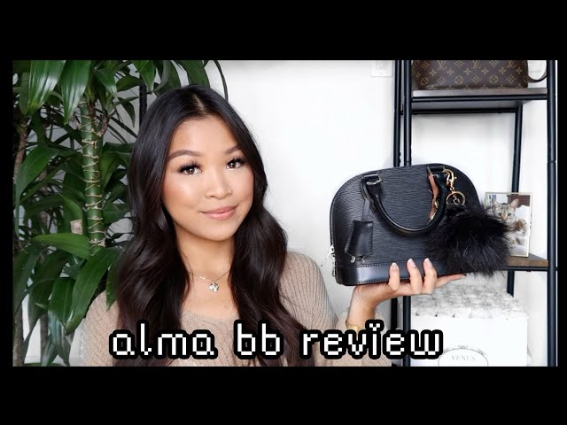 LOUIS VUITTON ALMA BB REVIEW & WHAT'S IN MY BAG?!