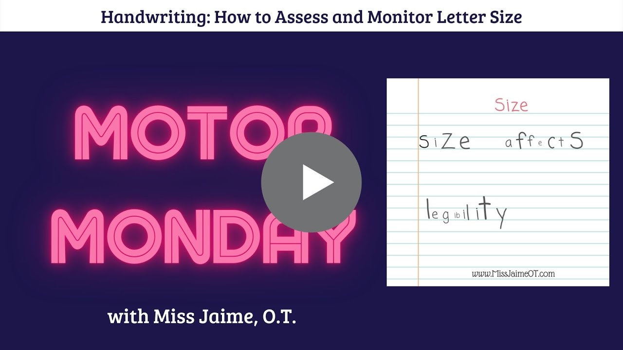 How to Assess Letter Size 