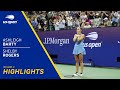 Ashleigh Barty vs Shelby Rogers Highlights | 2021 US Open Round 3