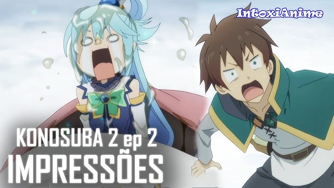 O PROTAGONISTA MAIS BR DOS ANIMES VOLTOU! Konosuba 2