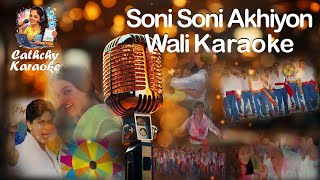 Download lagu Soni Soni Akhiyon Wali Karaoke | Mohabbatein | Shahrukh Khan | Amitabh Bachchan| Cathchy Karaoke 