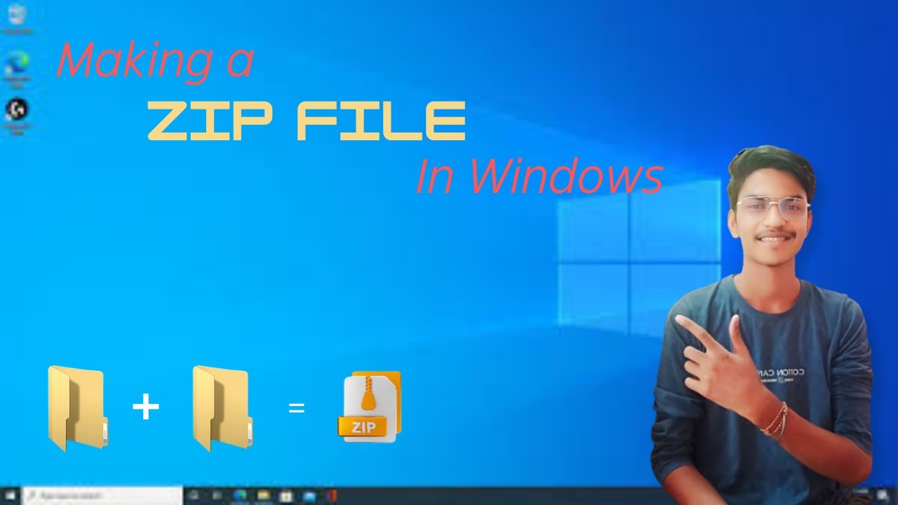 How to make a ZIP Files in Windows - YouTube