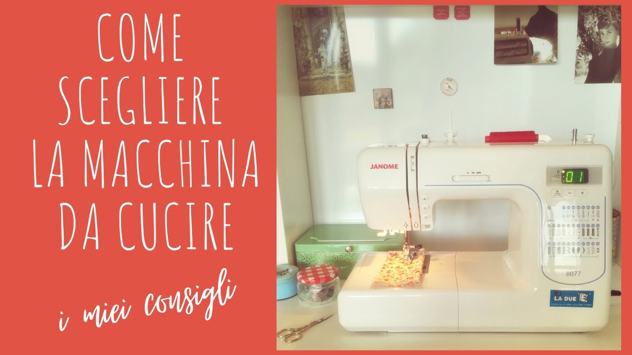 Si acquista una macchina da cucire!