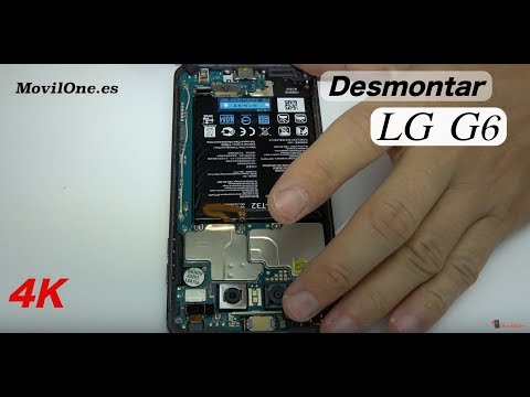 LG G6 Desmontar, guía de reparación.