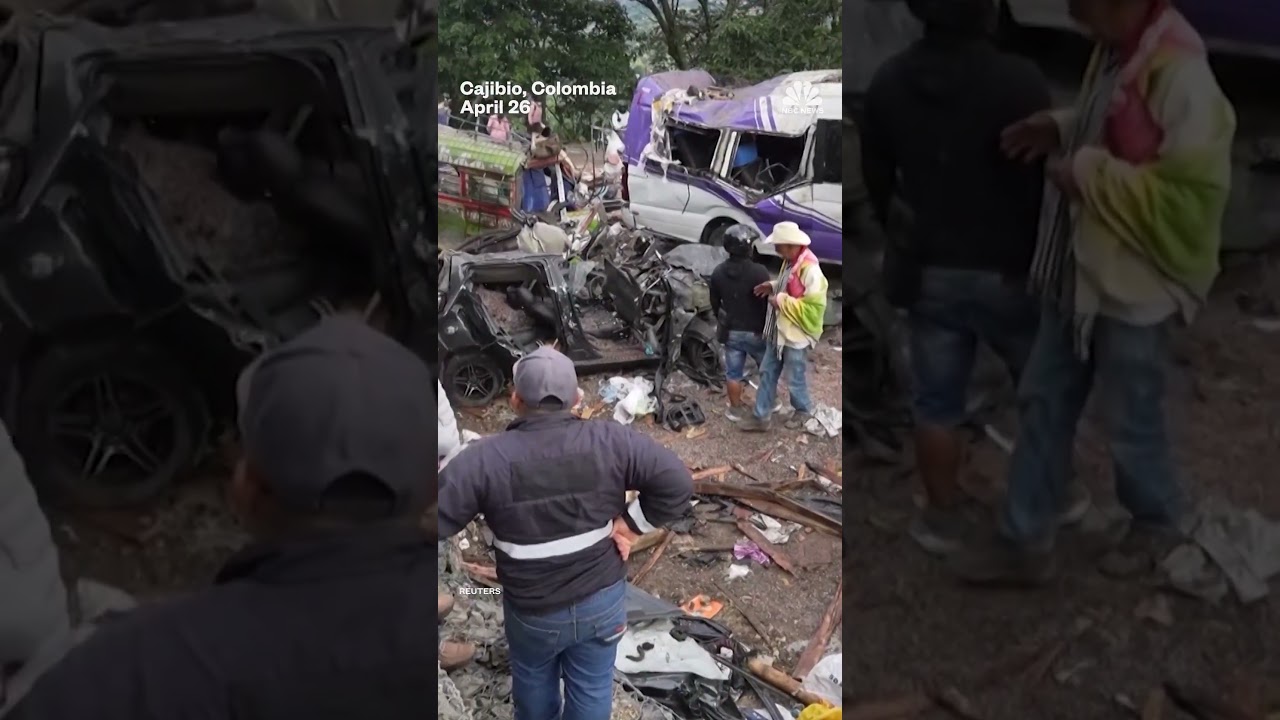 Colombia highway bomb attack kills at least 19