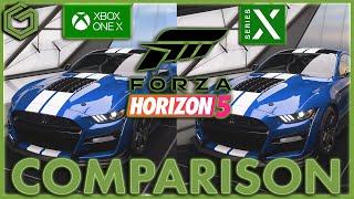 Forza Horizon 5: Xbox One X vs Xbox Series X  Load Times  Framerates  Gameplay Comparison