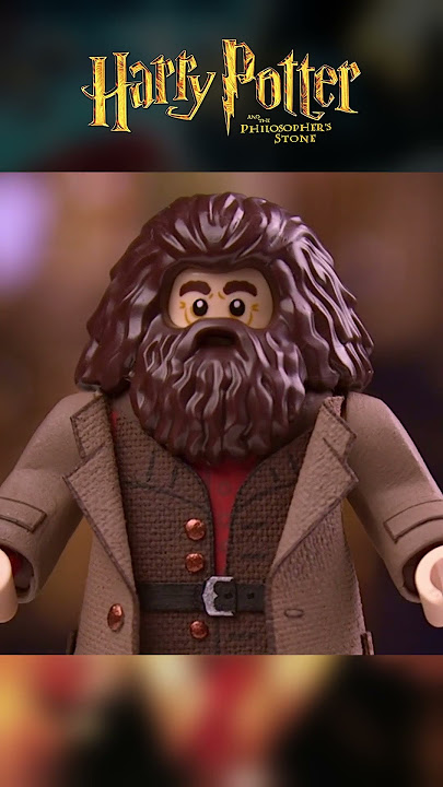 LEGO Harry Potter and the Philosopher's Stone - Rubeus Hagrid  #lego #harrypotter #rubeushagrid