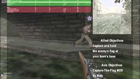 MOHAA Sniper only + Capture the Flag +  Bridge