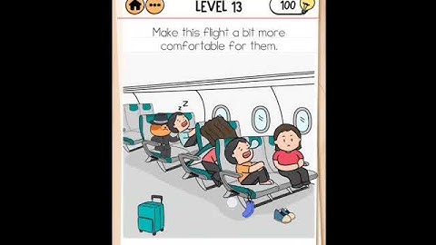 Level 13 Make this flight a bit more comfortable | Tom