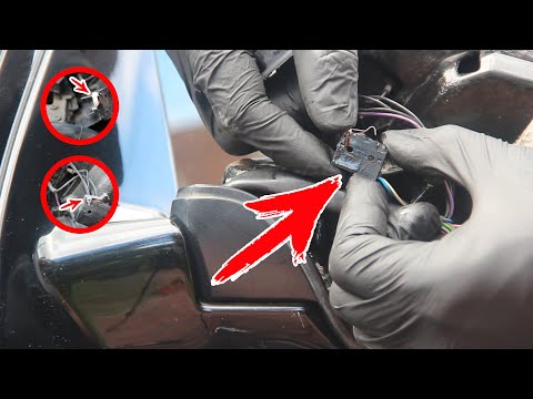 Как снять зеркало е53 Замена водительского зеркала bmw x5 e53 (17 видео)